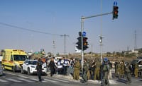 Scene of the terror attack