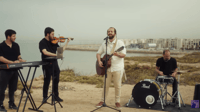 Avraham Yitzchak singing the new song.