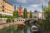 Slovenian capitol Ljubljana