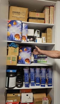 Cannabis inside cereal boxes