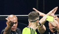 Angry Egyptian coaches after loss to Argentina
