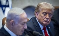 President Donald Trump and Israeli PM Benjamin Netanyahu