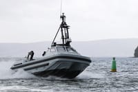 Uncrewed boat (Illustration)