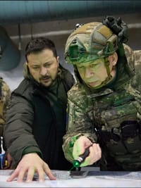 Zelensky with Sirski