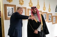 Trump and Bin Salman