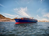 Cargo Ship in Persian Gulf