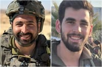 Captain Benayahu Mellet HYD,  Major Yuval Ezra HYD