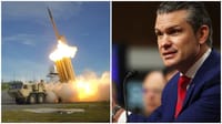 Interceptor missile launched, War Secretary Pete Hegseth
