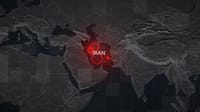 A detailed political map of Iran