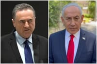 Netanyahu and Israel Katz