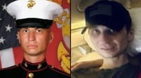 Robert Gilman, before and after being jailed in Russia