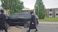 Driver Loses Control in Tosh Community