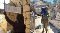 The Torah Scroll of the Fallen of Beaufort Returned to the Mountain.