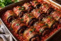 Eggplant rolls