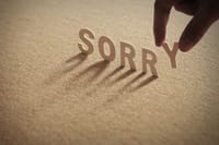 Sorry Is a Useful Word