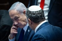 Benjamin Netnayahu with Itamar Ben Gvir