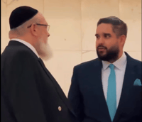 Maduro's Son Visits Caracas Synagogue