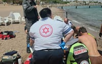 Almogim Beach in Eilat