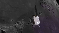 NASA's LRO Spacecraft Orbiting the Moon
