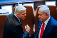 Lapid and Netanyahu