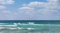 Calm and deceptive sea