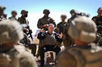 Defense Minister in Syria