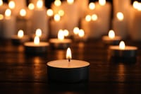 Memorial candle