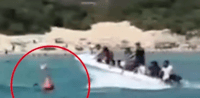 Motorboat Carrying Algerian Migrants Strikes Teenage Swimmer Off Italian Coast