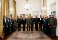Senior officers of the Iranian army