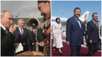 Welcoming Putin vs welcoming Xi