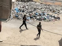 Hamas terrorists in Gaza