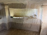 Ancient Jewish Menorah Carvings