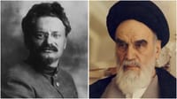 Leon Trotsky and Ayatollah Ruhollah Khomeini