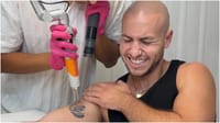 Former Hamas Hostage Eitan Mor Removes Tattoos