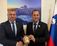 Dagan and Slovenian Minsiter