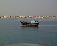 A dhow near Mocha coast