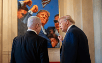 Trump and Netanyahu during a White House visit