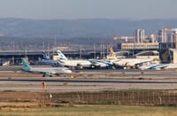 Aircraft at Ben Gurion Airport