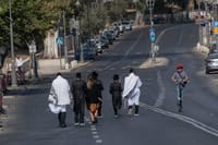Jerusalem streets on Yom Kippur, archive