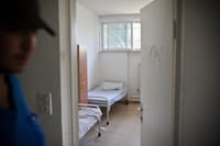 Psychiatric hospital - illustration