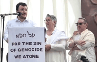 Mahmoud Khalil at Progressive Yom Kippur Service