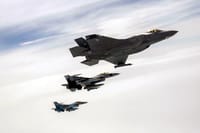 F-35 stealth fighters
