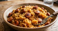 Sausage and couscous
