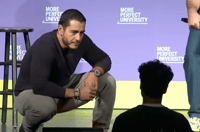 The student confronting El-Sayed