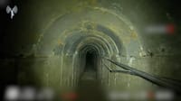 Terror tunnel in the Gaza Strip