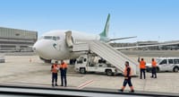 The seized Iranian aircraft