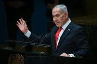 Prime Minister Netanyahu addresses the UN General Assembly