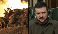 President Zelensky and the fighting