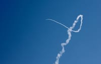 Interception in Israeli airspace