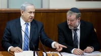 Avichai Mandelblit and Benjamin Netanyahu